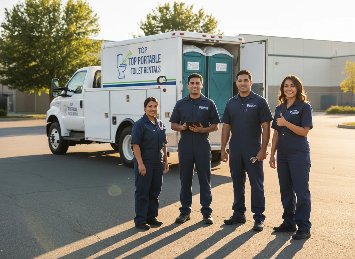 Short Term Porta Potty Rental company in Oakford, IL
